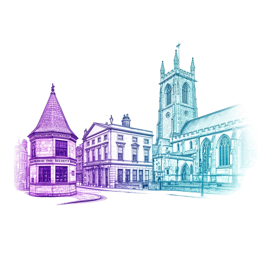 High Wycombe skyline illustration