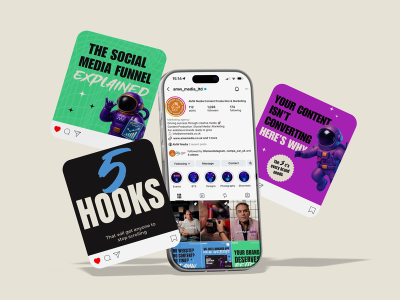 Rebranding AMW Media gallery 1