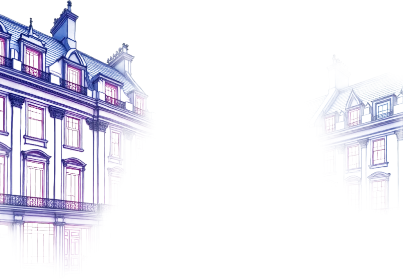 Mayfair skyline illustration