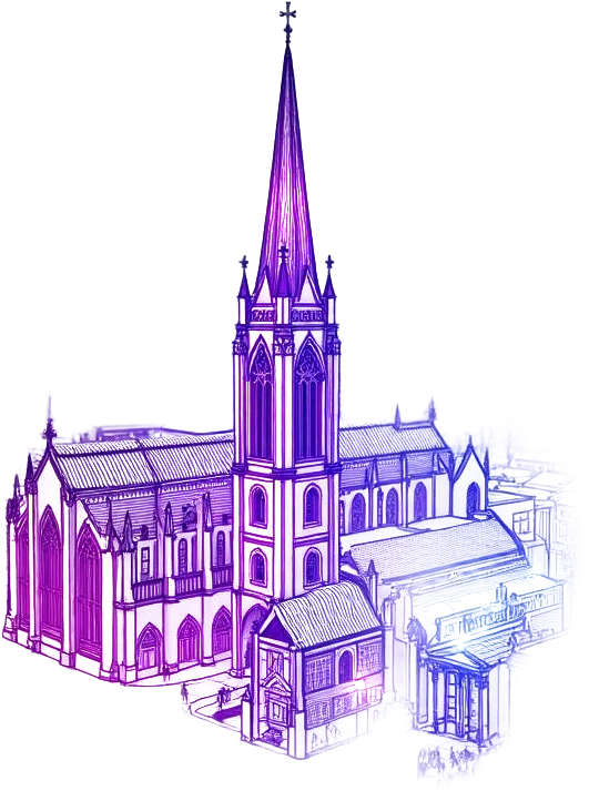 Northampton skyline illustration