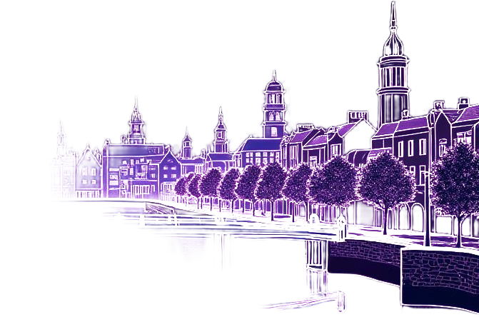 Maidenhead skyline illustration