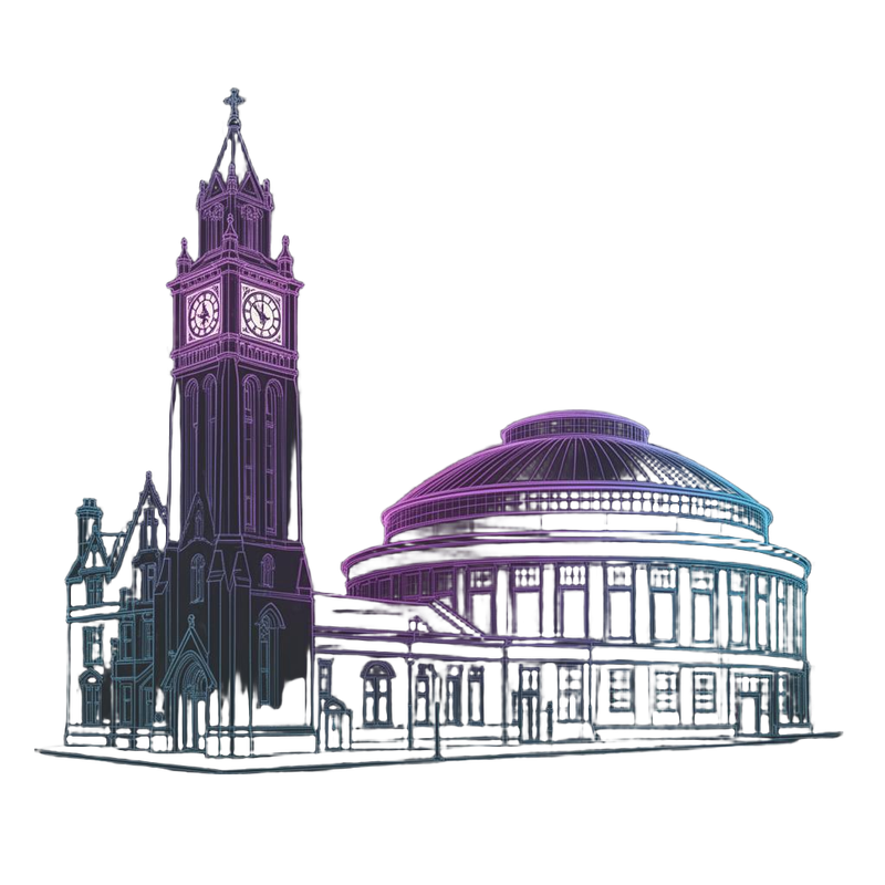 Leeds skyline illustration